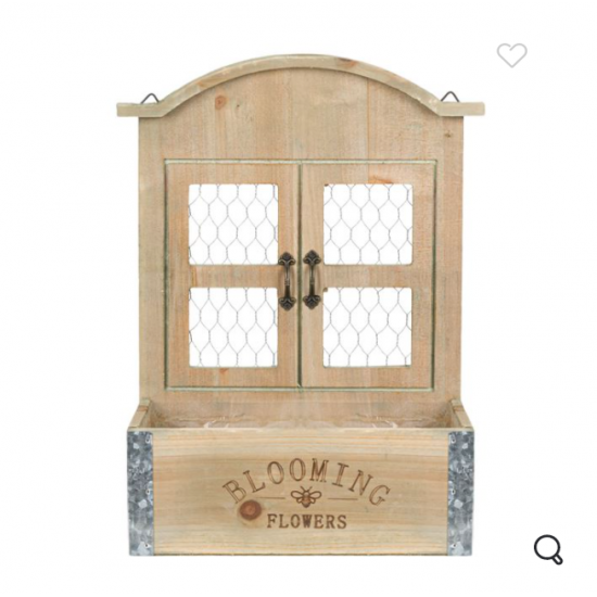 Fereastra Caspo Decorativa din Lemn 28x11,5x38 cm