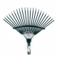 Grebla dinti flexibili MX791, metalica, fara coada, verde