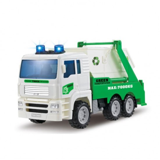 OFERTA: Camion de reciclare a deșeurilor cu lumină și sunet Jucarii