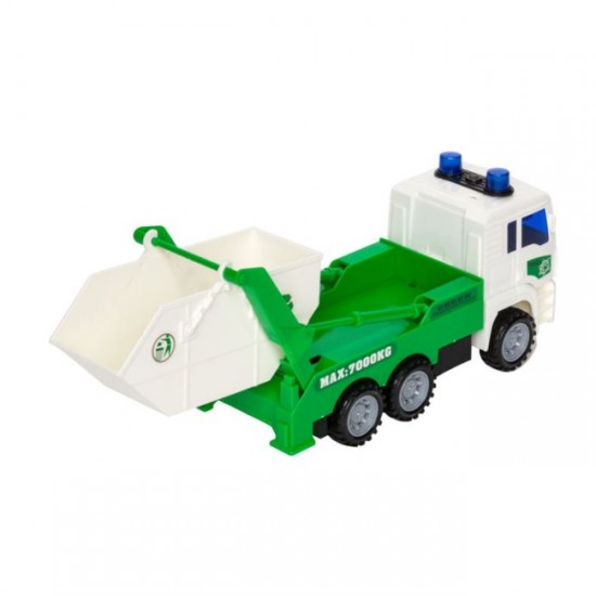 OFERTA: Camion de reciclare a deșeurilor cu lumină și sunet Jucarii