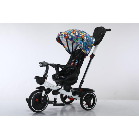 Tricicleta evolutiva GGBSL01TR , cu pozitie de somn si scaun rotativ SL01PERS Triciclete Tricicleta evolutiva GGBSL01TR , cu pozitie de somn si scaun rotativ SL01PERS Triciclete