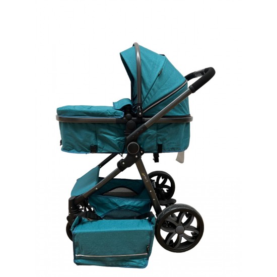 Carucior 2in1 albastru - T8 Carucioare si articole de transport